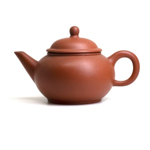 一厂, 宜兴, 紫砂, 茶壶, 紫泥, 水平壶, 80年代, 4杯, 绿标, 请饮, 请饮中国乌龙茶