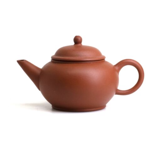 一厂, 宜兴, 紫砂, 茶壶, 紫泥, 水平壶, 80年代, 4杯, 绿标, 请饮, 请饮中国乌龙茶