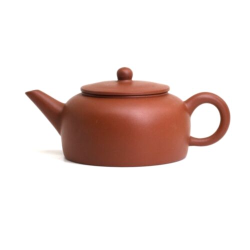 一厂, 宜兴, 紫砂, 茶壶, 紫泥, 水平壶, 80年代, 4杯, 绿标, 请饮, 请饮中国乌龙茶